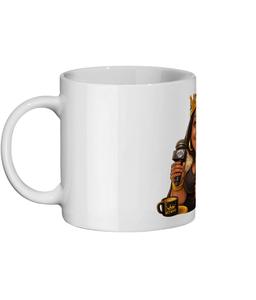 G17 Tour Mug 11oz Glossy Ceramic Bright White Finish Dishwasher & Microwave Safe Perfect for Coffee Lovers