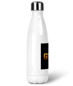 G17MVG Insulation Leak-proof Screw Cap White Body Gold Logo Portable water bottle