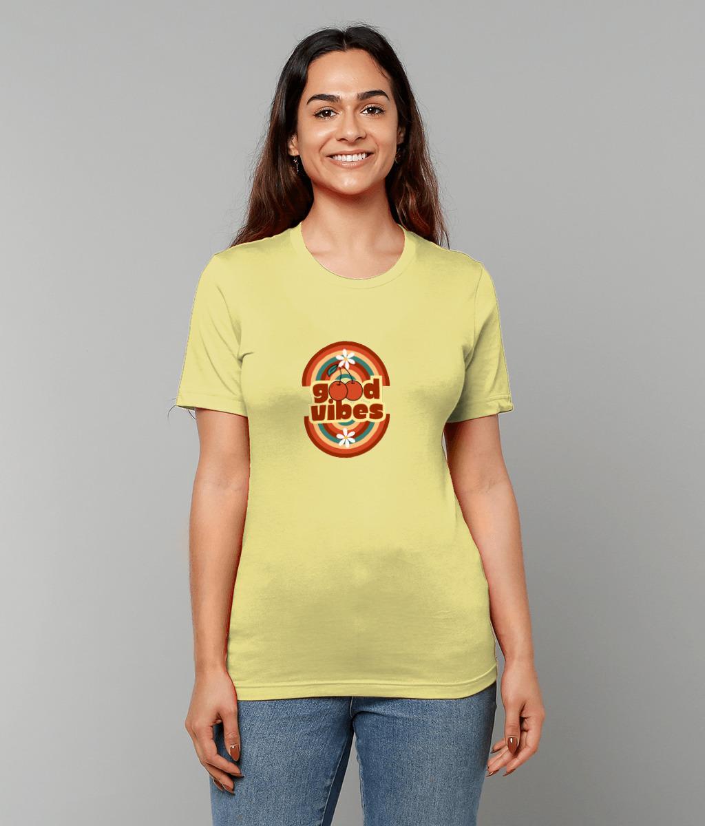 G17MVG Good Vibes Canvas Unisex Jersey T shirt