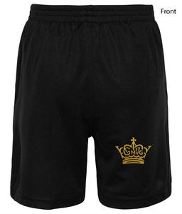 G17MVG Just Cool Unisex Sports Shorts Gym Wear Summer Crown Logo