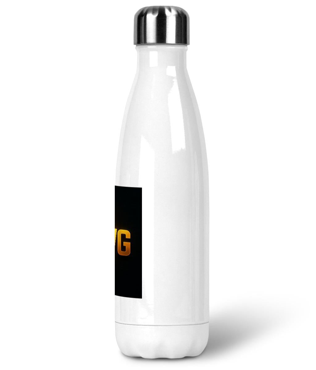 G17MVG Insulation Leak-proof Screw Cap White Body Gold Logo Portable water bottle
