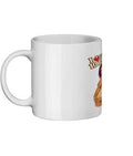 Nunew 10 Boot D's Mug 11oz Glossy Ceramic Bright White