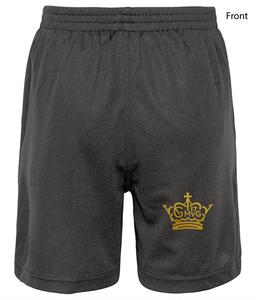 G17MVG Just Cool Unisex Sports Shorts Gym Wear Summer Crown Logo