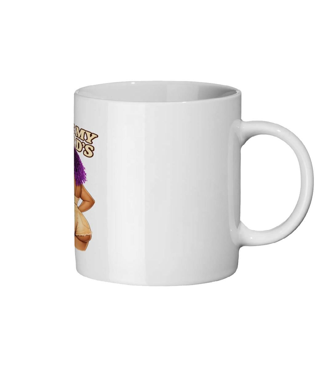 Nunew 10 Boot D's Mug 11oz Glossy Ceramic Bright White
